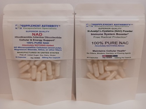 Nad powder capsules with - nad, 30