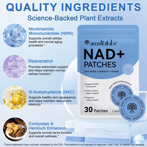 Acentialabs nad anti - acentialabs, nad+