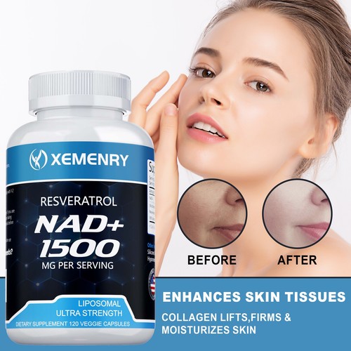 Nad 1500mg resveratrol dna - 1500mg,