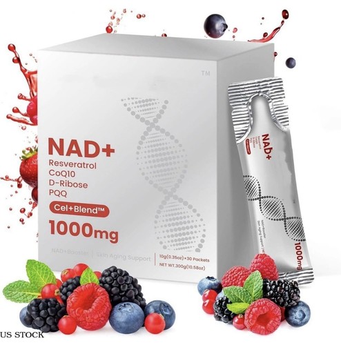 Nad 1000mg liquid packets - nad+,